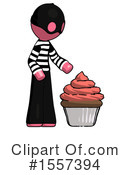 Pink Design Mascot Clipart #1557394 by Leo Blanchette