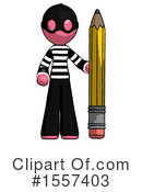 Pink Design Mascot Clipart #1557403 by Leo Blanchette