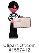 Pink Design Mascot Clipart #1557412 by Leo Blanchette