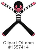 Pink Design Mascot Clipart #1557414 by Leo Blanchette