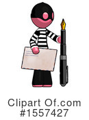 Pink Design Mascot Clipart #1557427 by Leo Blanchette