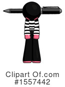 Pink Design Mascot Clipart #1557442 by Leo Blanchette