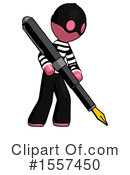 Pink Design Mascot Clipart #1557450 by Leo Blanchette