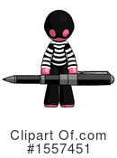 Pink Design Mascot Clipart #1557451 by Leo Blanchette