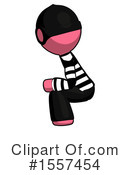 Pink Design Mascot Clipart #1557454 by Leo Blanchette