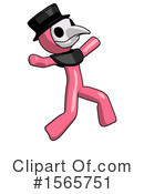 Pink Design Mascot Clipart #1565751 by Leo Blanchette