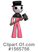 Pink Design Mascot Clipart #1565756 by Leo Blanchette