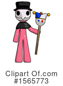Pink Design Mascot Clipart #1565773 by Leo Blanchette