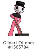 Pink Design Mascot Clipart #1565784 by Leo Blanchette