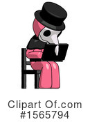 Pink Design Mascot Clipart #1565794 by Leo Blanchette