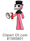 Pink Design Mascot Clipart #1565801 by Leo Blanchette
