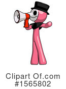 Pink Design Mascot Clipart #1565802 by Leo Blanchette