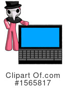 Pink Design Mascot Clipart #1565817 by Leo Blanchette