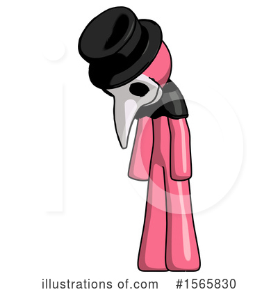 Royalty-Free (RF) Pink Design Mascot Clipart Illustration by Leo Blanchette - Stock Sample #1565830