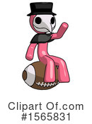 Pink Design Mascot Clipart #1565831 by Leo Blanchette