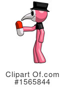 Pink Design Mascot Clipart #1565844 by Leo Blanchette