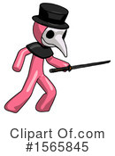 Pink Design Mascot Clipart #1565845 by Leo Blanchette