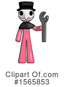 Pink Design Mascot Clipart #1565853 by Leo Blanchette