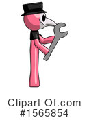 Pink Design Mascot Clipart #1565854 by Leo Blanchette