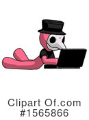 Pink Design Mascot Clipart #1565866 by Leo Blanchette