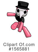Pink Design Mascot Clipart #1565881 by Leo Blanchette