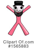 Pink Design Mascot Clipart #1565883 by Leo Blanchette