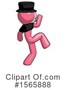 Pink Design Mascot Clipart #1565888 by Leo Blanchette