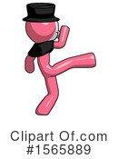 Pink Design Mascot Clipart #1565889 by Leo Blanchette