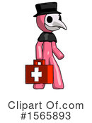 Pink Design Mascot Clipart #1565893 by Leo Blanchette