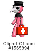 Pink Design Mascot Clipart #1565894 by Leo Blanchette