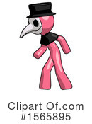Pink Design Mascot Clipart #1565895 by Leo Blanchette