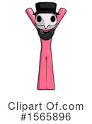 Pink Design Mascot Clipart #1565896 by Leo Blanchette