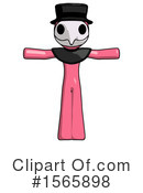 Pink Design Mascot Clipart #1565898 by Leo Blanchette