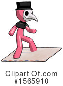 Pink Design Mascot Clipart #1565910 by Leo Blanchette