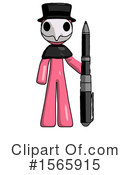 Pink Design Mascot Clipart #1565915 by Leo Blanchette