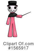 Pink Design Mascot Clipart #1565917 by Leo Blanchette
