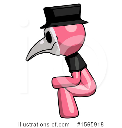 Royalty-Free (RF) Pink Design Mascot Clipart Illustration by Leo Blanchette - Stock Sample #1565918