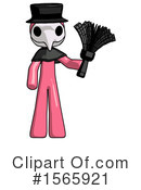 Pink Design Mascot Clipart #1565921 by Leo Blanchette