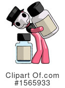 Pink Design Mascot Clipart #1565933 by Leo Blanchette