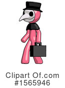Pink Design Mascot Clipart #1565946 by Leo Blanchette