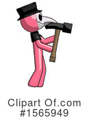 Pink Design Mascot Clipart #1565949 by Leo Blanchette