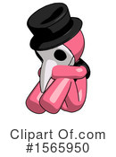 Pink Design Mascot Clipart #1565950 by Leo Blanchette