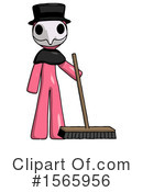 Pink Design Mascot Clipart #1565956 by Leo Blanchette