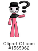 Pink Design Mascot Clipart #1565962 by Leo Blanchette