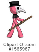 Pink Design Mascot Clipart #1565967 by Leo Blanchette