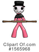 Pink Design Mascot Clipart #1565968 by Leo Blanchette