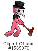 Pink Design Mascot Clipart #1565970 by Leo Blanchette