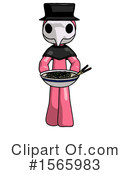 Pink Design Mascot Clipart #1565983 by Leo Blanchette