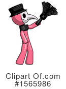 Pink Design Mascot Clipart #1565986 by Leo Blanchette