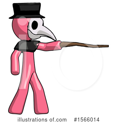 Royalty-Free (RF) Pink Design Mascot Clipart Illustration by Leo Blanchette - Stock Sample #1566014